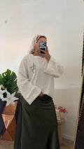 T-Shirt Matcha | blanc
