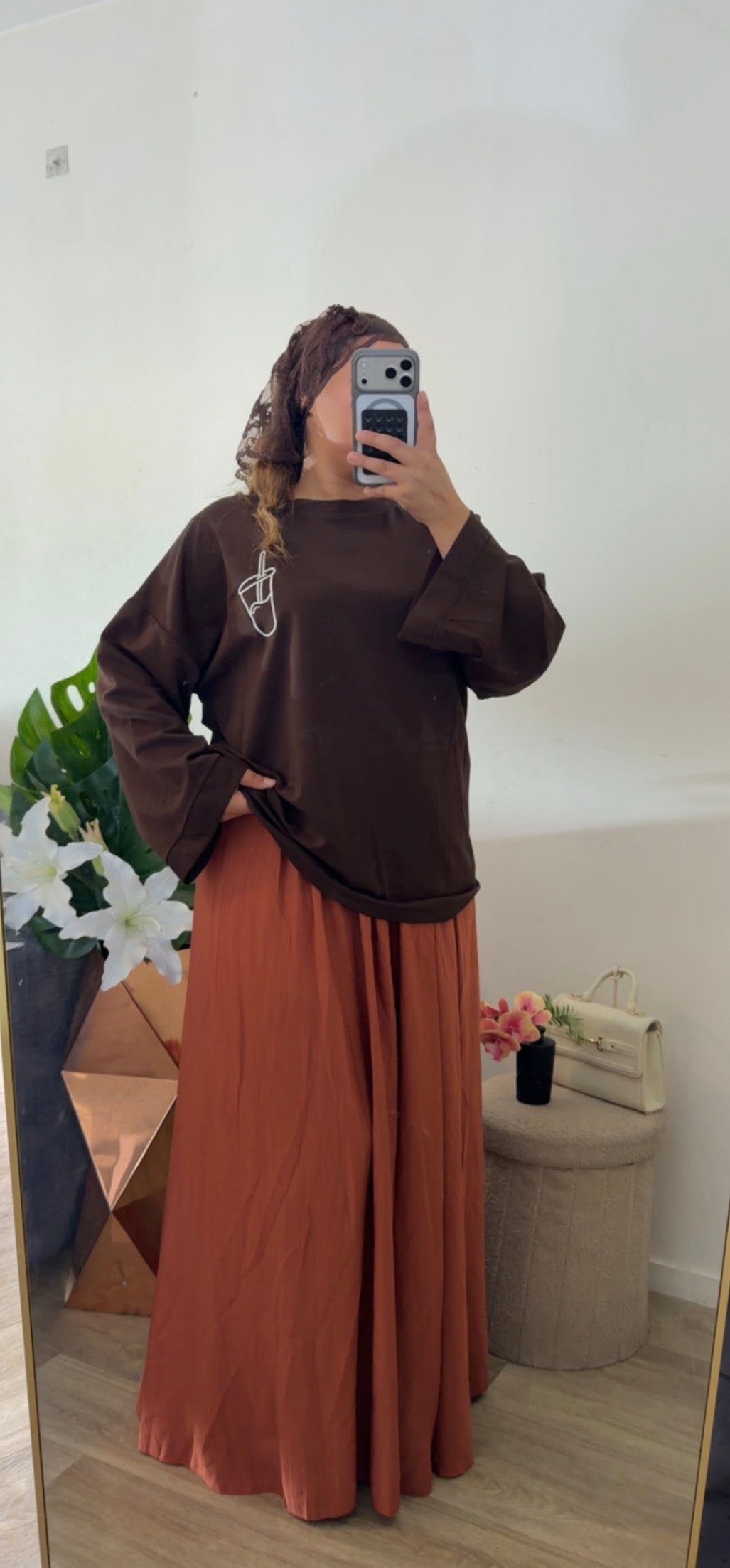 T-Shirt Matcha | Chocolat