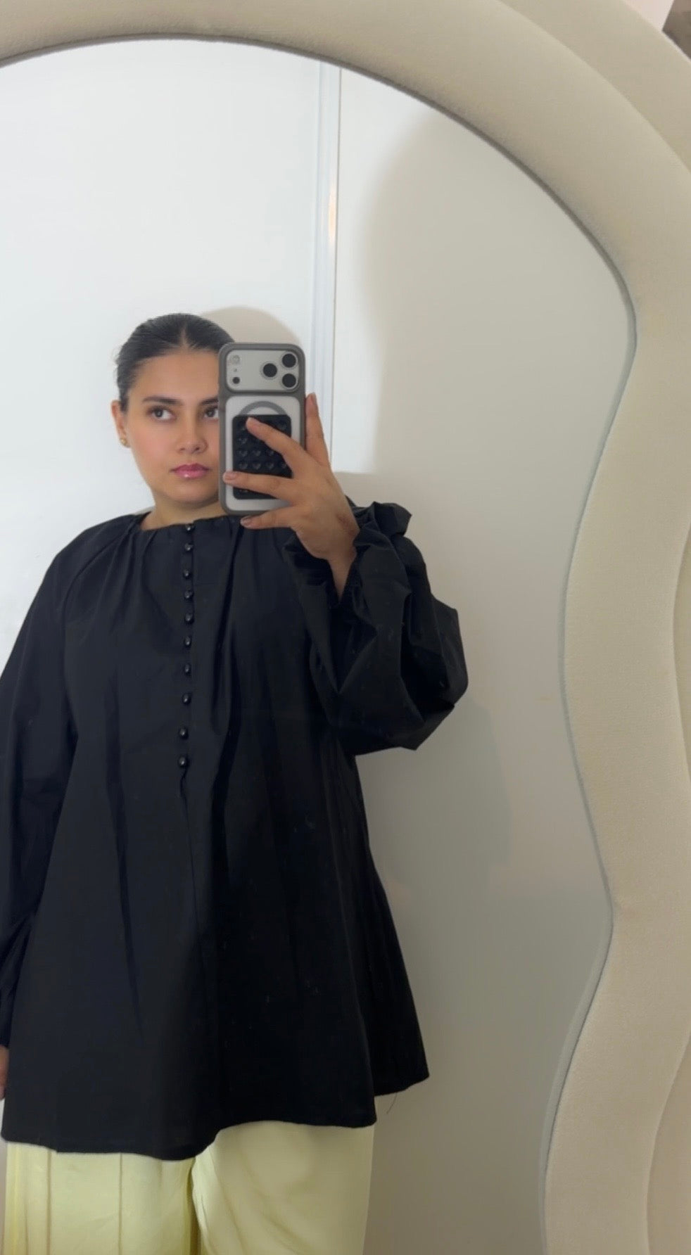 Blouse, 100 % coton