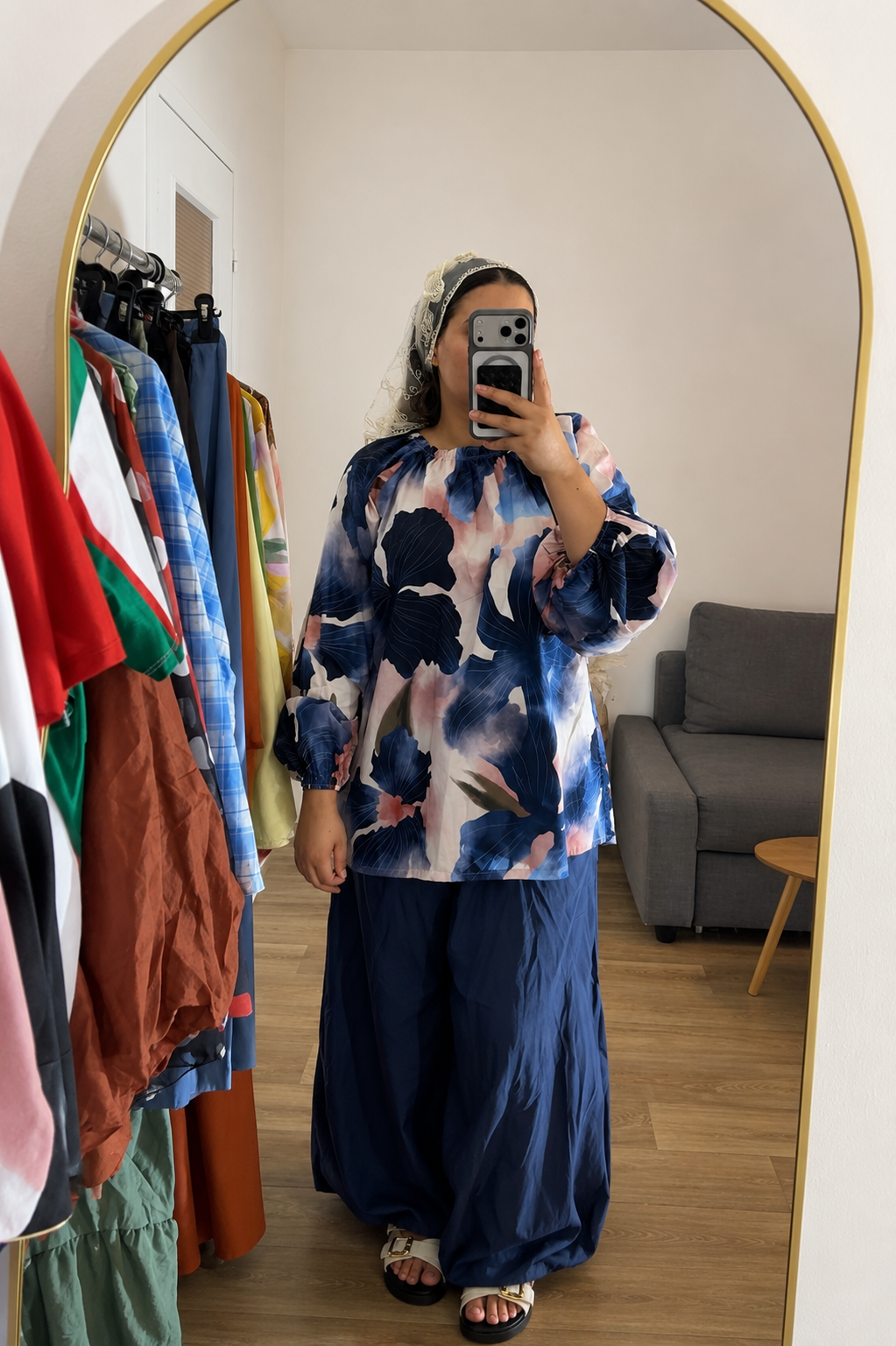 BLOUSE FLEURIE