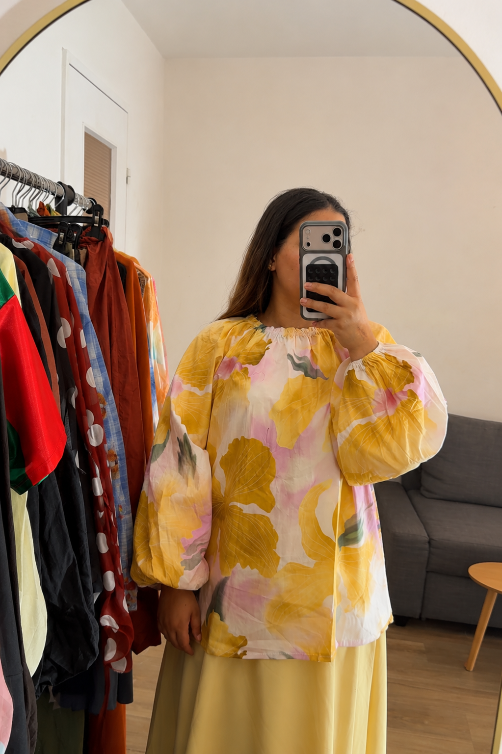 BLOUSE FLEURIE