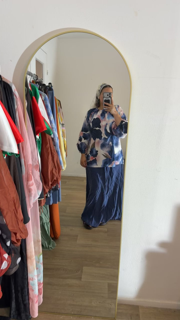 Jupe bleu marine